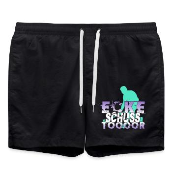 Hockey Hockey Hockey Joueurs de hockey - Short de bain - noir - Devant - AI Model Male 185 light (185cm)