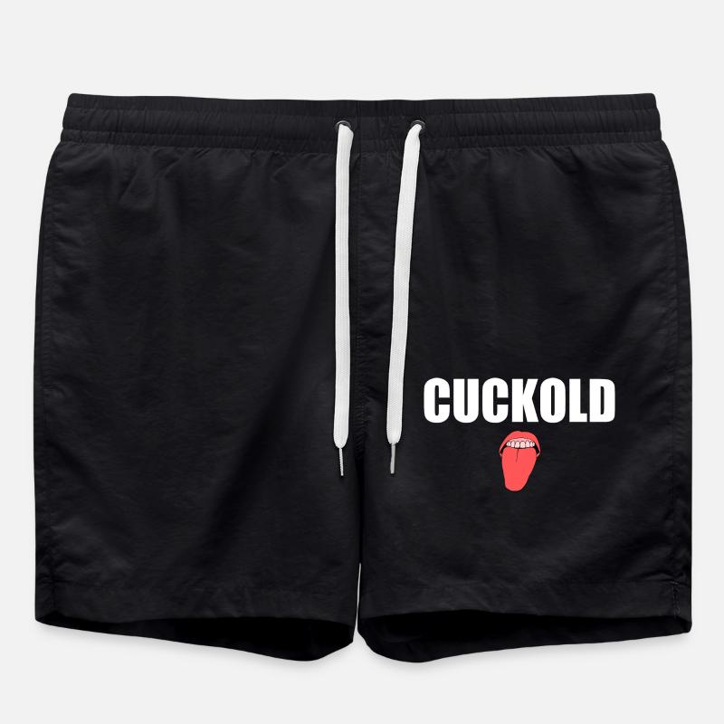 Cuckold - Badeshorts - Schwarz