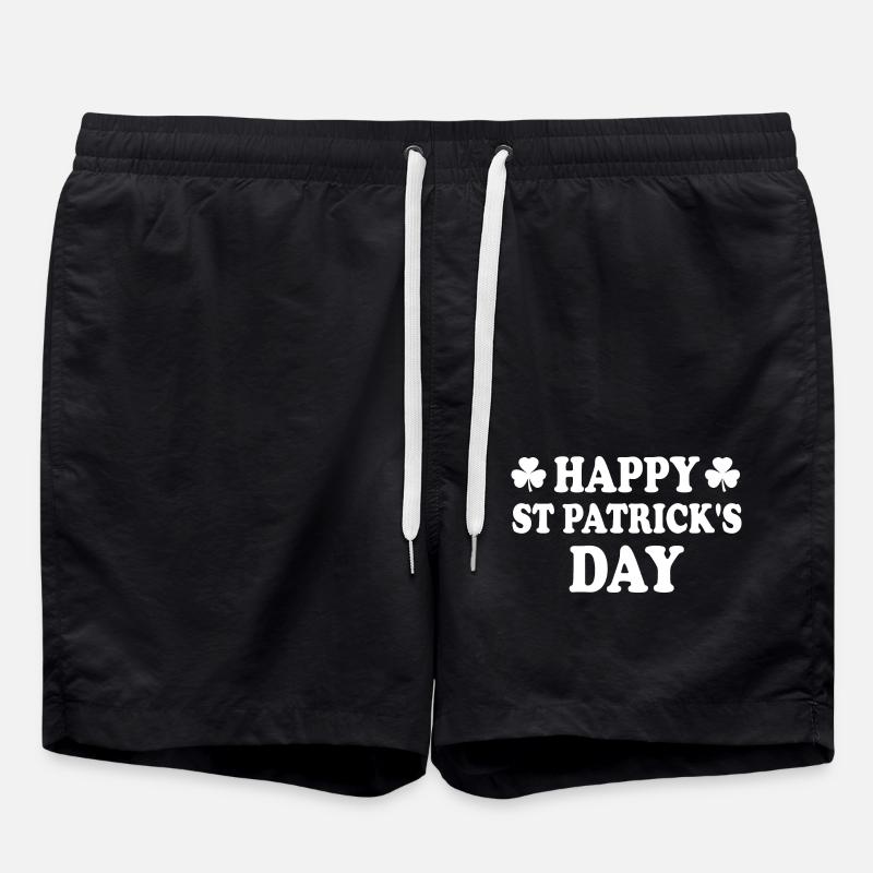 st patricks day - Short de bain - noir