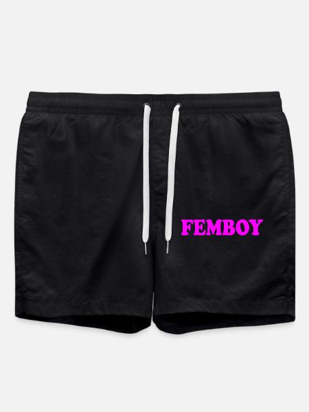 Femboy - Swim Trunks - black