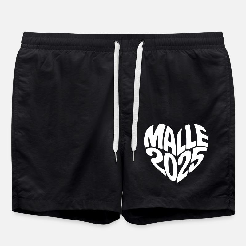 Malle 2025 - Short de bain - noir