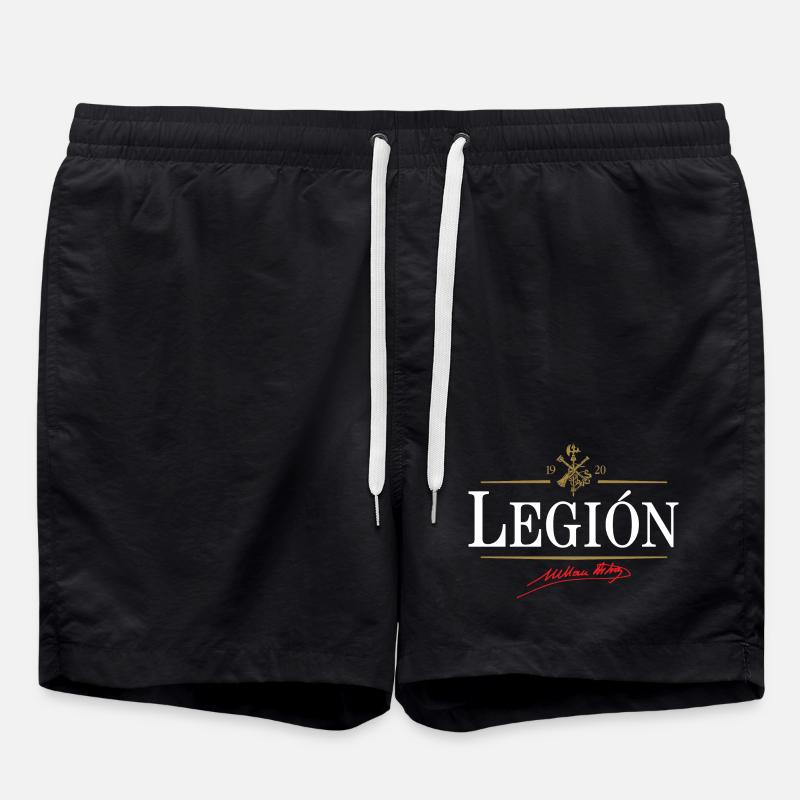 Legion (dark) - Swim Trunks - black