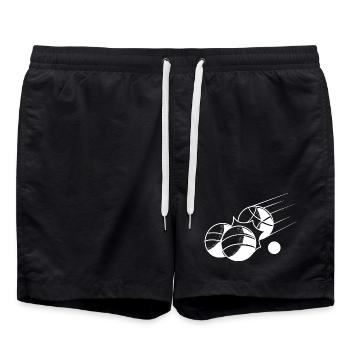 Boules de boule pour Bouler Boules Boulekugel - Short de bain - noir - Devant - AI Model Male 185 light (185cm)