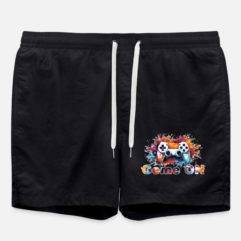 Controller GameON - Badeshorts - Schwarz