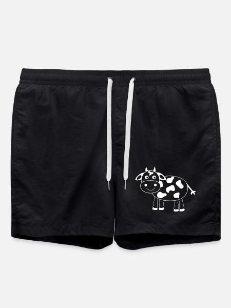Vache - Short de bain - noir