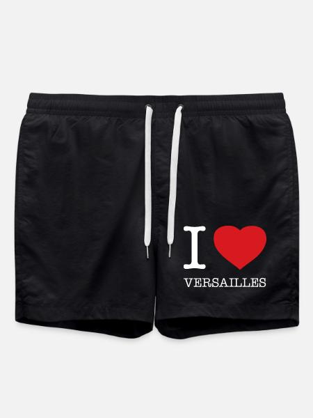 J’AIME VERSAILLES - Short de bain - noir