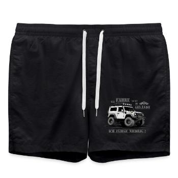Véhicule tout-terrain - Short de bain - noir - Devant - AI Model Male 185 light (185cm)