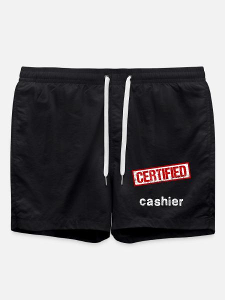 Cashier - Swim Trunks - black