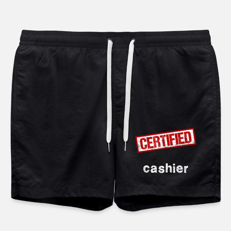 Cashier - Swim Trunks - black
