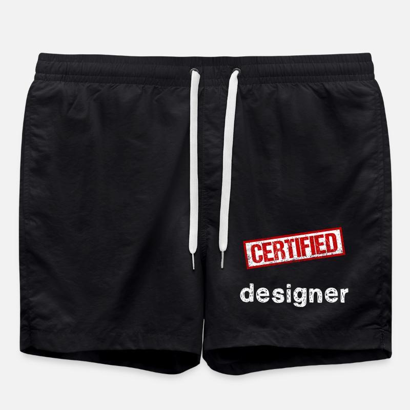 Concepteur - Short de bain - noir