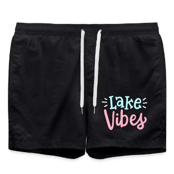 See Seeliebhaber - Badeshorts - Schwarz - Vorne - AI Model Male 185 light (185cm)