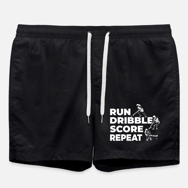 Feldhockeyspieler - Badeshorts - Schwarz