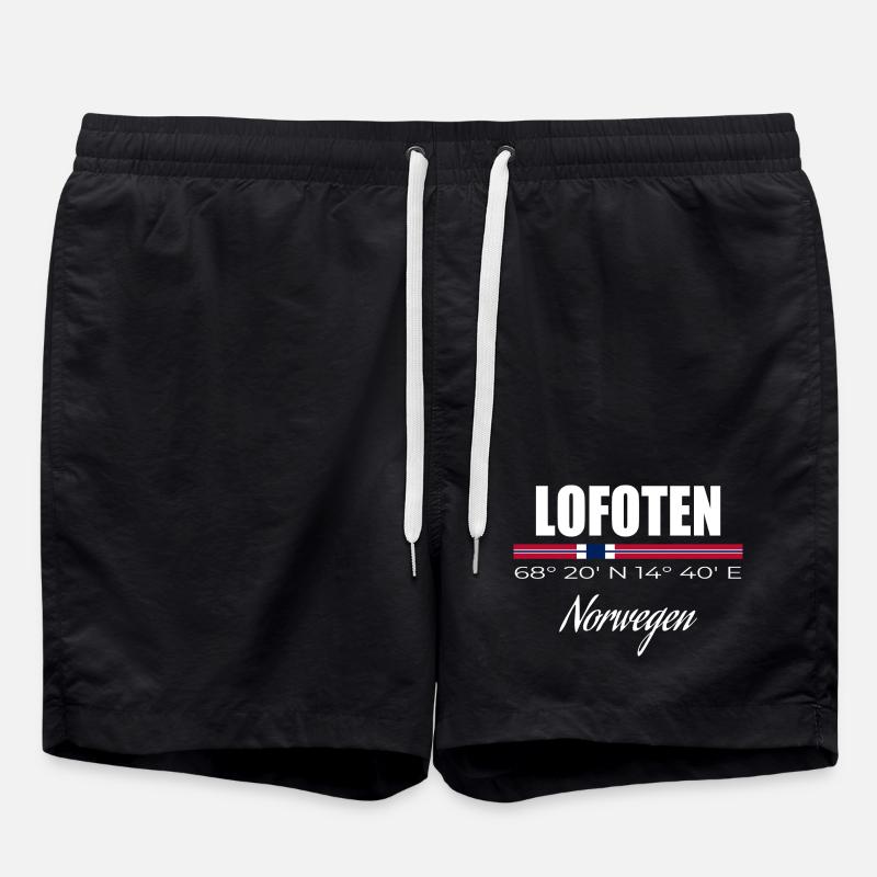 Lofoten - Short de bain - noir