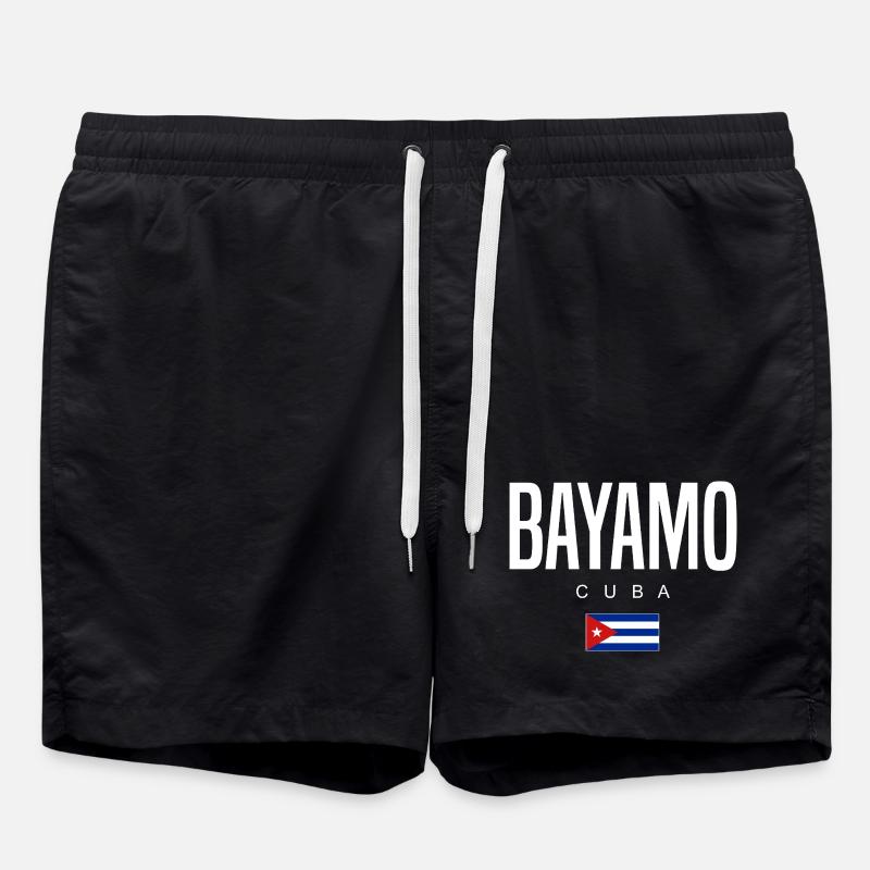 Bayamo Cuba Cubans - Swim Trunks - black