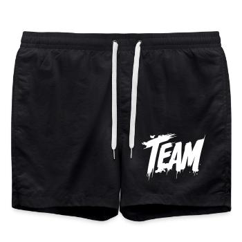 Groupe d’équipe - Short de bain - noir - Devant - AI Model Male 185 light (185cm)