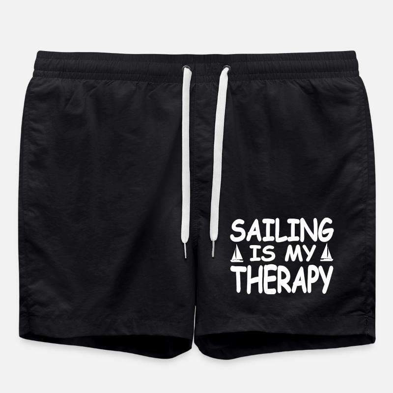 Sail - Swim Trunks - black
