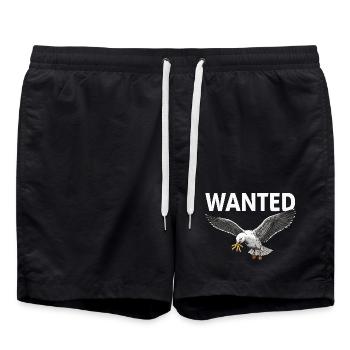 Recherché : Frites Seagull - Short de bain - noir - Devant - AI Model Male 185 light (185cm)