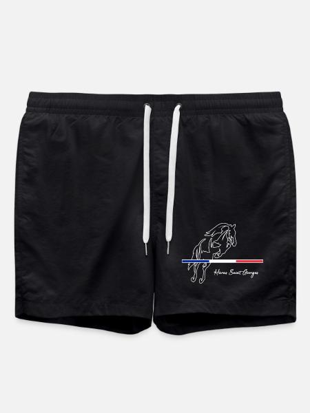 HSGsansfond2 - Swim Trunks - black