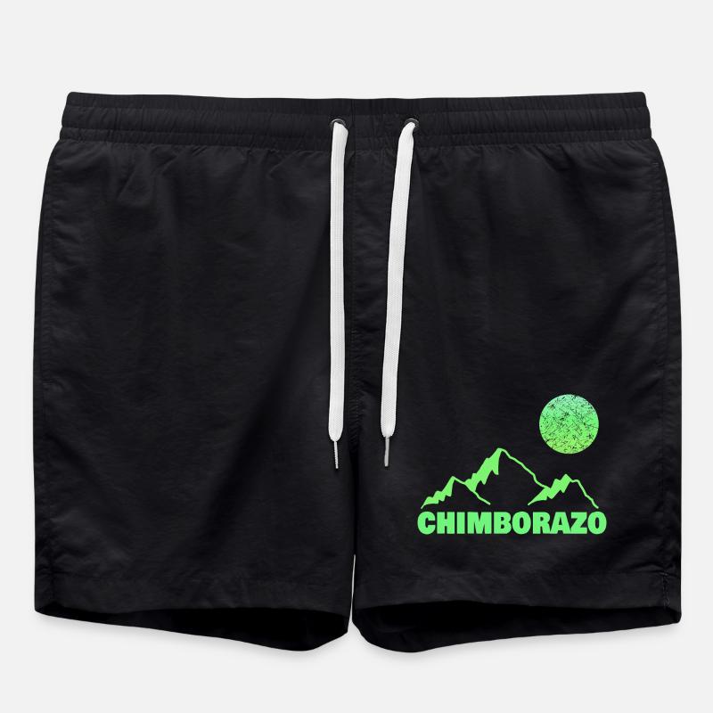 Gift for chimborazo - Swim Trunks - black