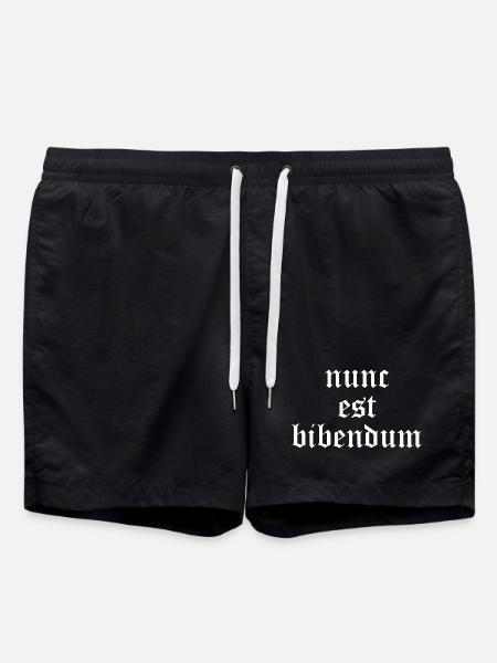 Nunc Est Bibendum - Swim Trunks - black