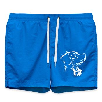 Nova Scotia Duck Tolling Retriever Dogs Wilsigns - Swim Trunks - cobalt blue - Front