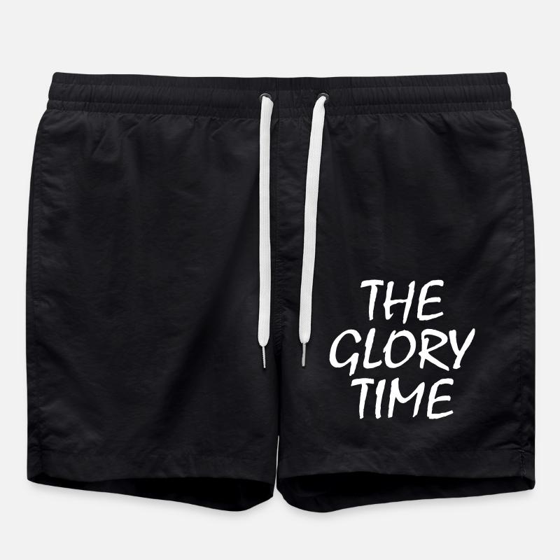 The glory time - Swim Trunks - black