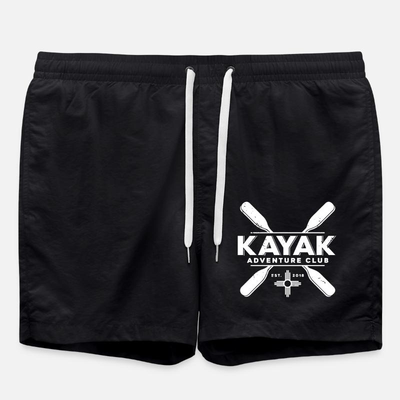 Kayak Adventure Club Kayaking - Swim Trunks - black