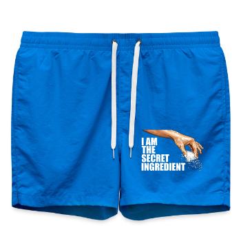 I am the secret ingredient - Swim Trunks - cobalt blue - Front