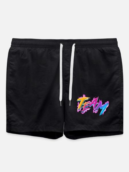 Team - Swim Trunks - black