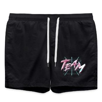 Équipe - Short de bain - noir - Devant - AI Model Male 185 light (185cm)
