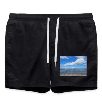 JensJensen - Badeshorts - Schwarz - Vorne - AI Model Male 185 light (185cm)
