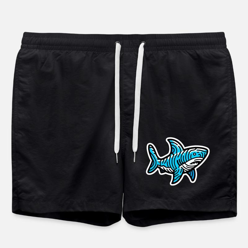 Requin - Short de bain - noir