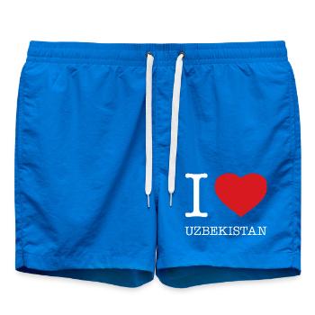 J’ADORE L’OUZBÉKISTAN - Short de bain - cobalt blue - Devant