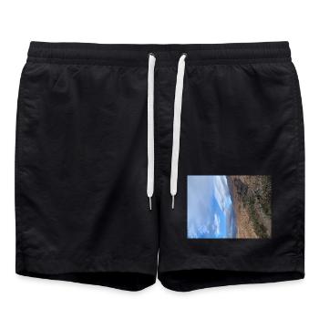صورة لحضارة البربر - Badeshorts - Schwarz - Vorne - AI Model Male 185 light (185cm)
