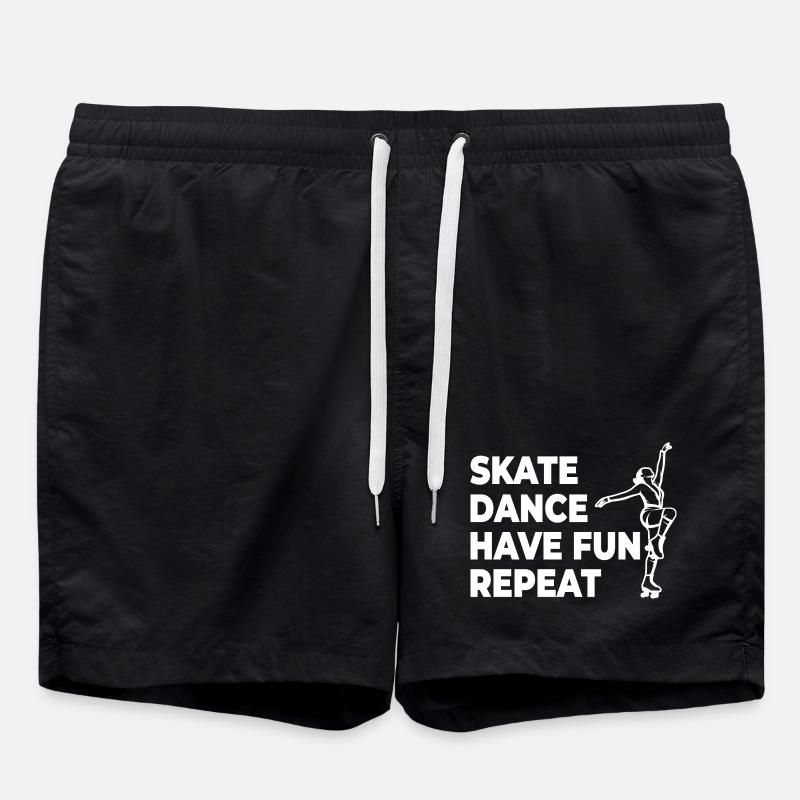 Skate Danse Amusez-vous Répéter - Short de bain - noir