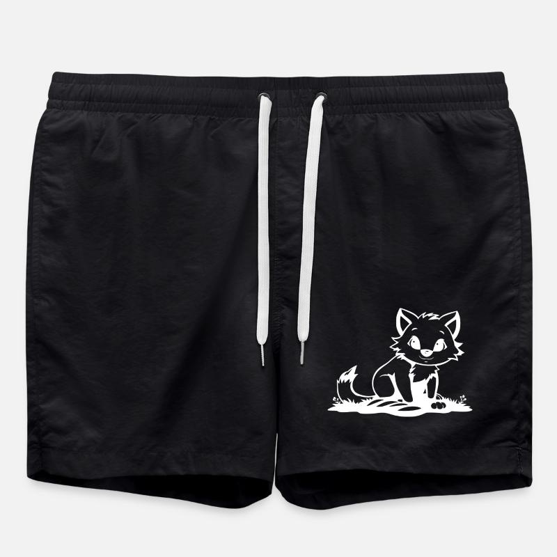 Fox - Swim Trunks - black