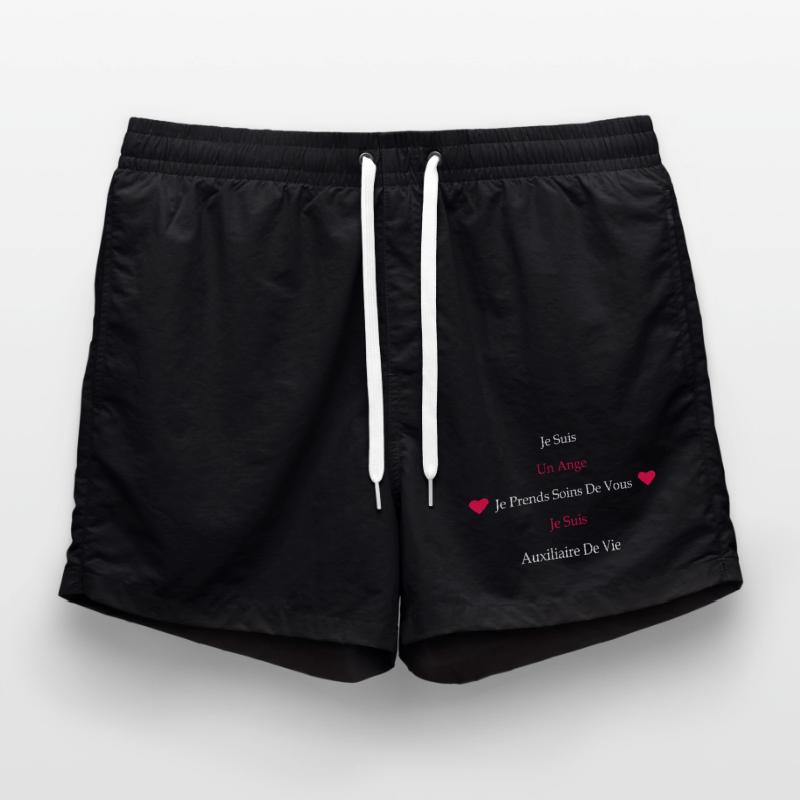 Ich bin ein Engel, ich bin ein Lebensarbeiter Badeshorts