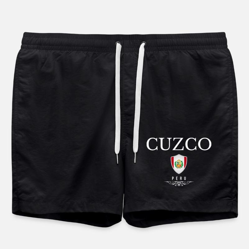 Souvenir Cuzco, Cuzco Pérou - Short de bain - noir