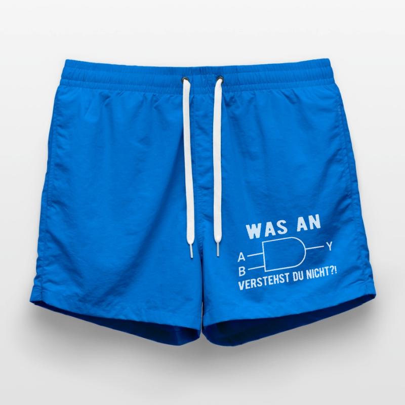 Computer Informatiker Nerd Programmierer Admin Ges Badeshorts