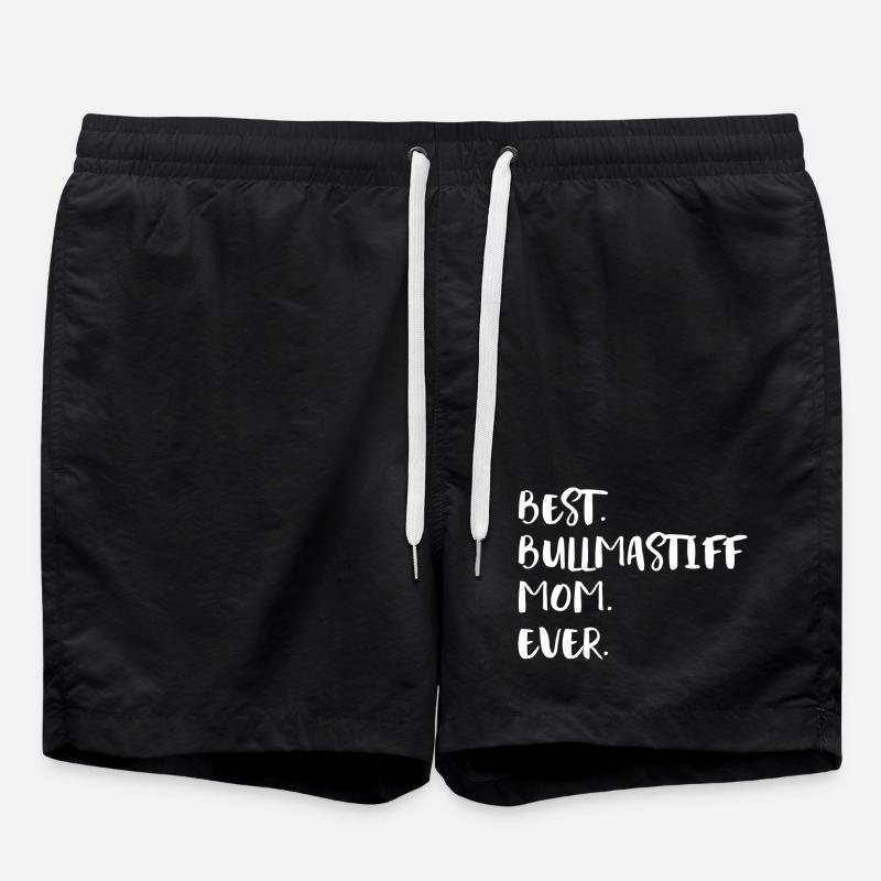 Bullmastiff - Swim Trunks - black