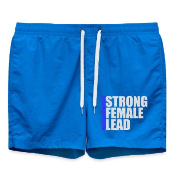 Strong Female Lead Feminismus Empowerment Frauen - Badeshorts - Cobalt blue - Vorne