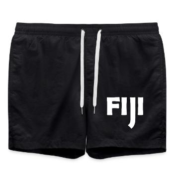 Fidji - Fidji - Îles - Pacifique - Mers du Sud - Short de bain - noir - Devant - AI Model Male 185 light (185cm)