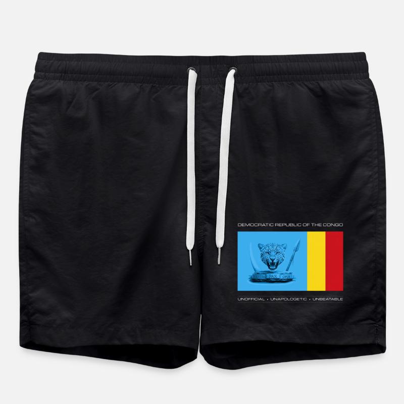 DRC BOLD UNOFFICIAL FLAG - Swim Trunks - black