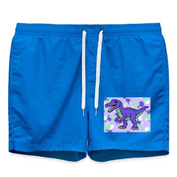 Baryonyx Dino - Short de bain - cobalt blue - Devant