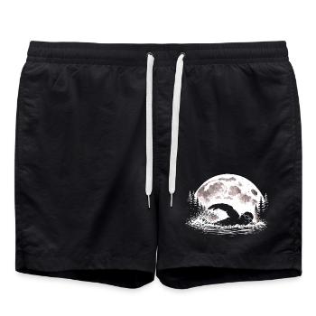 Flotteur Bigfoot - Short de bain - noir - Devant - AI Model Male 185 light (185cm)