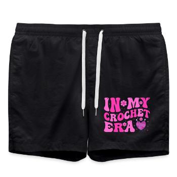 Dans ma zone crochet - Short de bain - noir - Devant - AI Model Male 185 light (185cm)