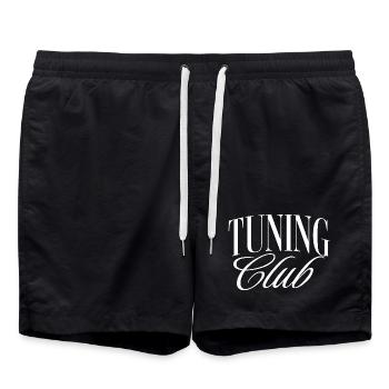 Tuning Club - Badeshorts - Schwarz - Vorne - AI Model Male 185 light (185cm)