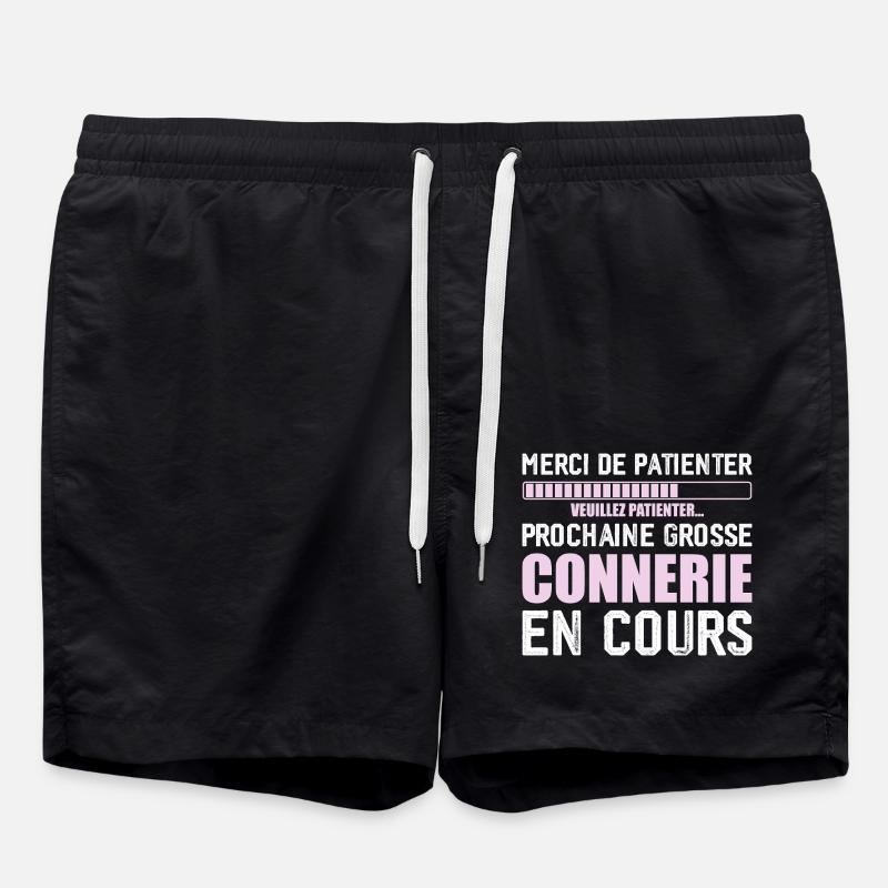 Next funny - Swim Trunks - black