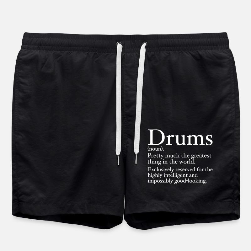 Drôle Drummer Définition - Short de bain - noir