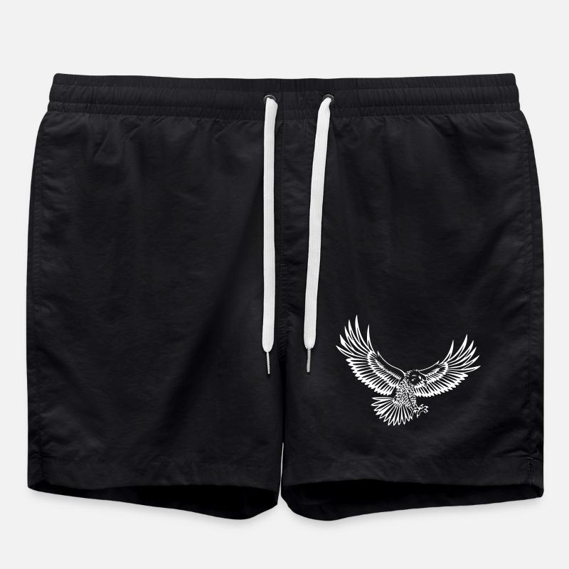 Eagle - Swim Trunks - black